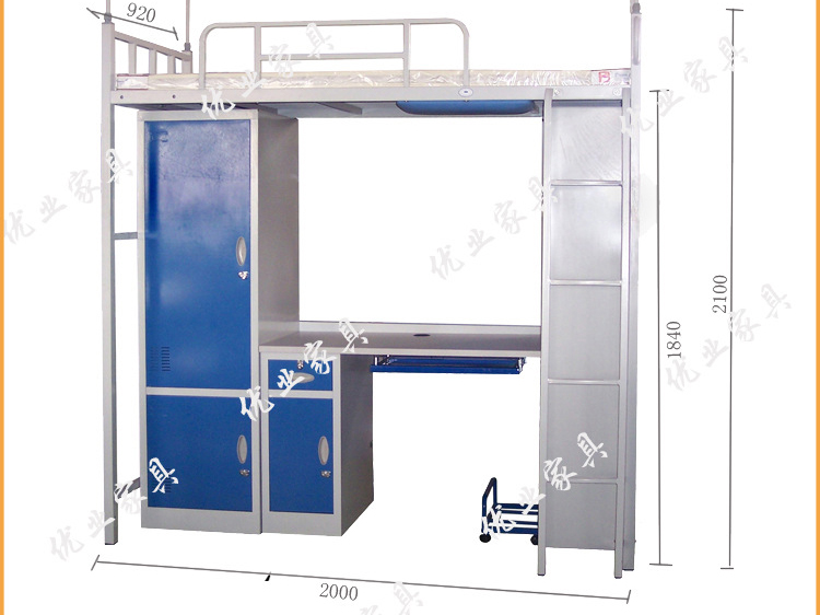 i单人学生宿舍组合公寓床 员工公寓床